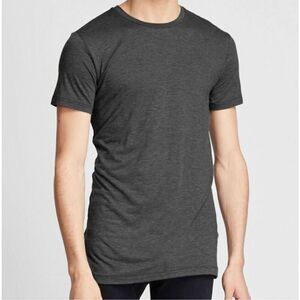 Uniqlo heattech men’s gray crewneck T-shirt size large